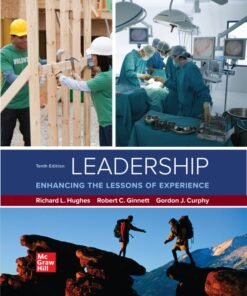 Leadership: Enhancing the Lessons of Experience 10th Edition - Original PDF ebook