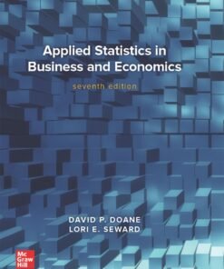 Applied Statistics in Business and Economics 7th Edition - Original PDF ebook