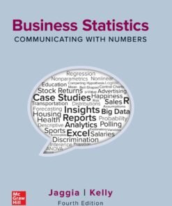 Business Statistics: Communicating with Numbers 4th Edition - Original PDF ebook