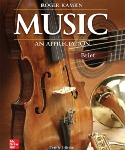 Music: An Appreciation, Brief Edition 10th Edition - Original PDF ebook