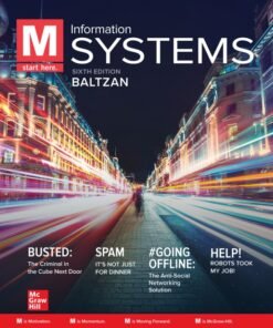 M: Information Systems 6th Edition - Original PDF ebook