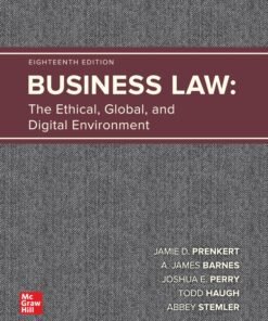 Business Law 18th Edition - Original PDF ebook