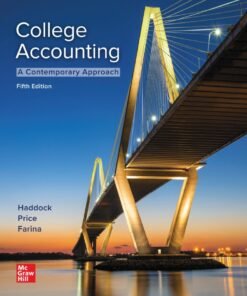 College Accounting (A Contemporary Approach) 5th Edition - Original PDF ebook