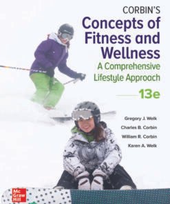 Corbin's Concepts of Fitness And Wellness: A Comprehensive Lifestyle Approach 13th Edition - Original PDF ebook