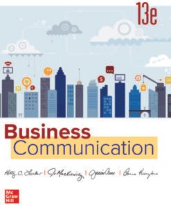 Business and Adminstrative Communication 13th Edition - Original PDF ebook