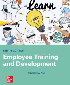 Employee Training & Development 9th Edition - Original PDF ebook