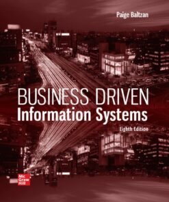 Business Driven Information Systems 8th Edition - Original PDF ebook
