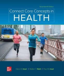 Connect Core Concepts in Health, BIG, BOUND Edition 17th Edition - Original PDF ebook