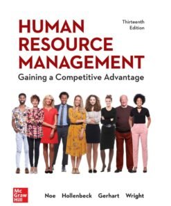 Human Resource Management: Gaining a Competitive Advantage 13th Edition - Original PDF ebook