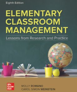 Elementary Classroom Management: Lessons from Research and Practice 8th Edition - Original PDF ebook