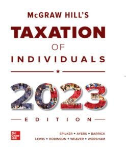 McGraw-Hill's Taxation of Individuals 2023 Edition 14th Edition - Original PDF ebook