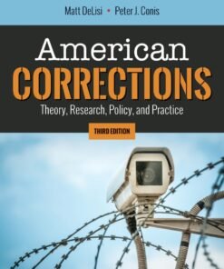 American Corrections: Theory, Research, Policy, and Practice 3rd Edition - Original PDF ebook