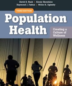 Population Health: Creating a Culture of Wellness 3rd Edition - Original PDF ebook