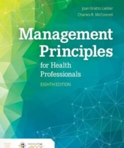 Management Principles for Health Professionals 8th edition - Original PDF ebook