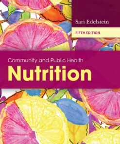 Community and Public Health Nutrition 5th Edition - Original PDF ebook
