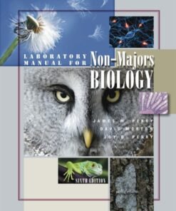Laboratory Manual for Non-Majors Biology 6th Edition - Original PDF ebook