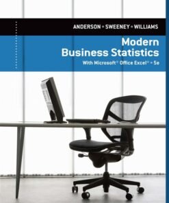Modern Business Statistics with Microsoft Excel 5th Edition - Original PDF ebook
