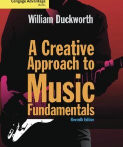 Cengage Advantage: A Creative Approach to Music Fundamentals 11th Edition - Original PDF ebook
