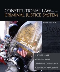Constitutional Law and the Criminal Justice System 6th Edition - Original PDF ebook