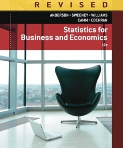 Statistics for Business & Economics, Revised 12th Edition - Original PDF ebook