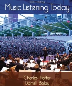 Music Listening Today 6th Edition - Original PDF ebook