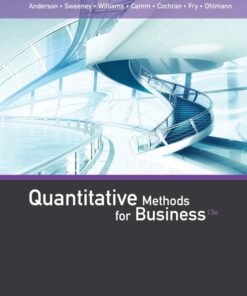 Quantitative Methods for Business 13th Edition - Original PDF ebook