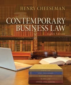 Contemporary Business Law 8th Edition - Original PDF ebook