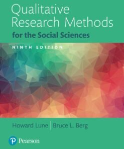 Qualitative Research Methods for the Social Sciences 9th Edition - Original PDF ebook