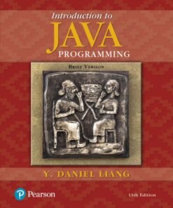 Introduction to Java Programming, Brief Version 11th Edition - Original PDF ebook