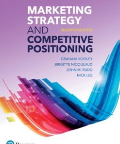 Marketing Strategy and Competitive Positioning 7th Edition - Original PDF ebook