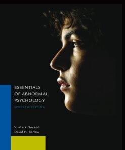 Essentials of Abnormal Psychology 7th Edition - Original PDF ebook