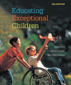 Educating Exceptional Children 14th Edition - Original PDF ebook