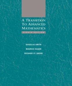 A Transition to Advanced Mathematics 8th Edition - Original PDF ebook
