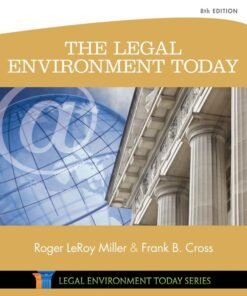 The Legal Environment Today 8th Edition - Original PDF ebook