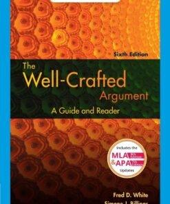 The Well-Crafted Argument 6th Edition - Original PDF ebook