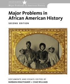 Major Problems in African American History 2nd Edition - Original PDF ebook
