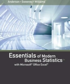 Essentials of Modern Business Statistics with Microsoft Excel 6th Edition - Original PDF ebook