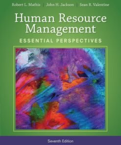 Human Resource Management: Essential Perspectives 7th Edition - Original PDF ebook