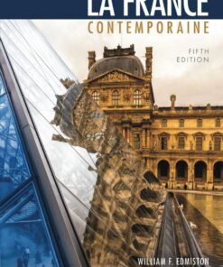 La France contemporaine 5th Edition - Original PDF ebook