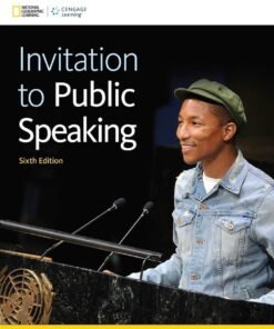 Invitation to Public Speaking - National Geographic Edition 6th Edition - Original PDF ebook