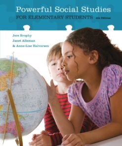 Powerful Social Studies for Elementary Students 4th Edition - Original PDF ebook