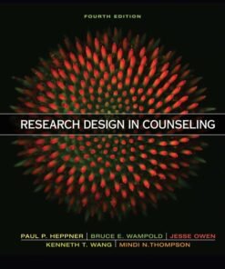 Research Design in Counseling 4th Edition - Original PDF ebook