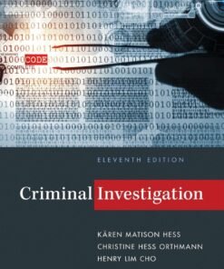 Criminal Investigation 11th Edition - Original PDF ebook