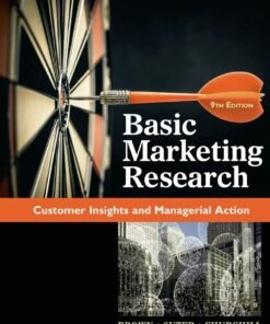 Basic Marketing Research 9th Edition - Original PDF ebook