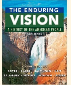 The Enduring Vision 9th Edition - Original PDF ebook