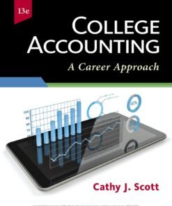 College Accounting: A Career Approach 13th Edition - Original PDF ebook