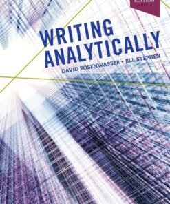 Writing Analytically (w/ MLA9E & APA7E Updates) 8th Edition - Original PDF ebook