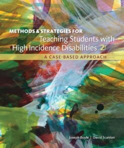 Methods and Strategies for Teaching Students with High Incidence Disabilities 2nd Edition - Original PDF ebook