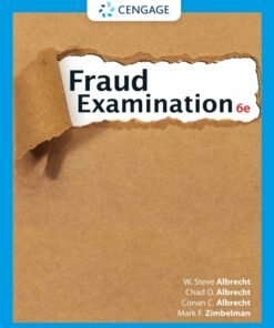 Fraud Examination 6th Edition - Original PDF ebook