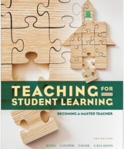 Teaching for Student Learning: Becoming a Master Teacher 3rd Edition - Original PDF ebook